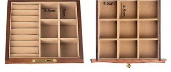 Custom large multi-layer wooden jewelry box Custom large multi-layer wooden jewelry box